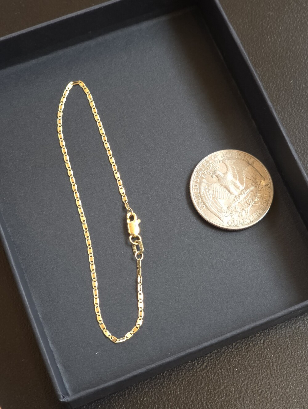 10k Solid Gold Valentino Bracelet